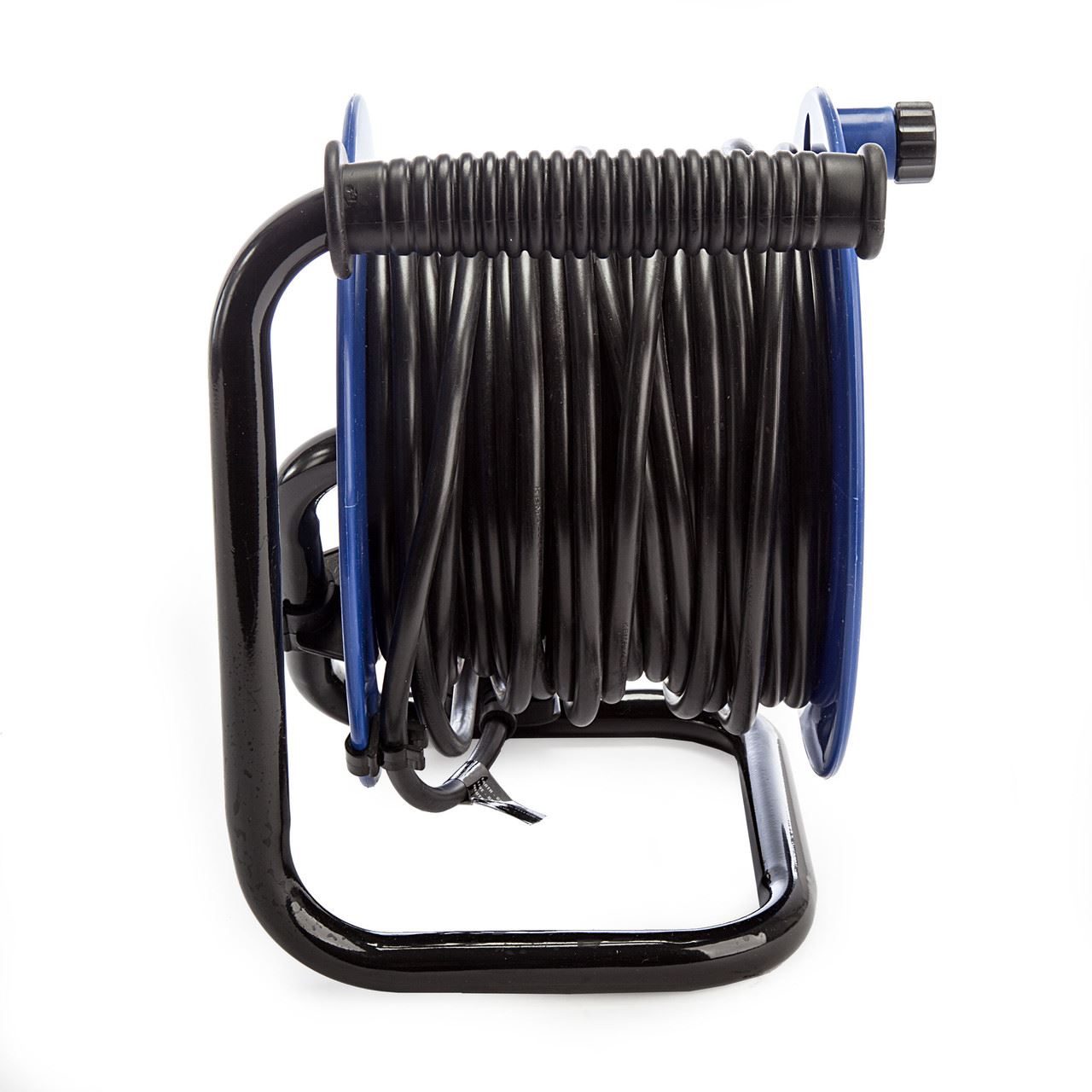 Masterplug 25m 13A 4-Gang Cable Reel, Blue, 240V