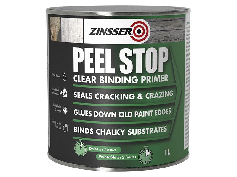 Zinsser Peel Stop Clear Binding Primer, 1 Litre