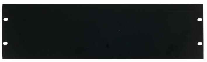 Panneau de remplissage Pulse pour baie 19 pouces 3U, noir