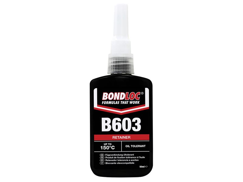 Bondloc B603 Oil Tolerant Retaining Compound, 50ml