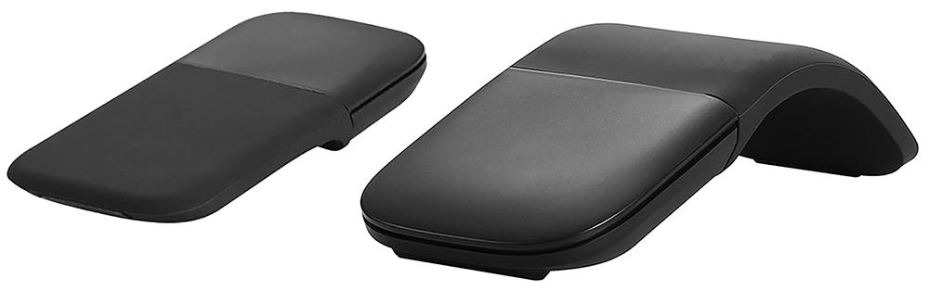 ACCURATUS Curve Bluetooth Foldable Wireless Mouse - Black