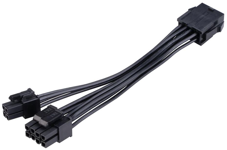 AKASA - Καλώδιο Προσαρμογέα 8-Pin σε 8+4-Pin ATX, 150mm
