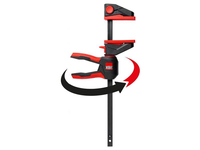Bessey EZ360 One-Handed Clamp, 360° Rotation, 450mm