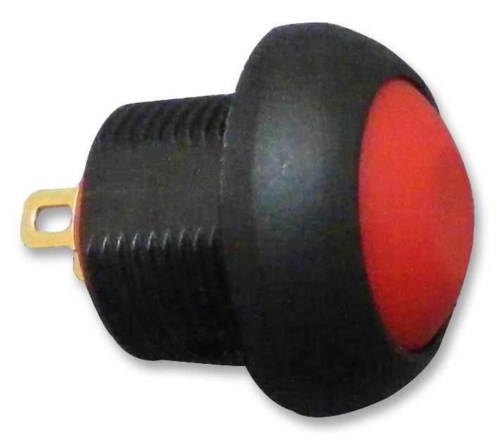 MULTICOMP PRO Interruptor de Pulsador Momentáneo SPST-NO, Rojo, 13.6mm