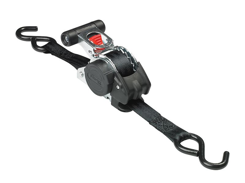 Master Lock Cinghia di Ancoraggio a Cremagliera Retrattile con Ganci a S, 3m, 2