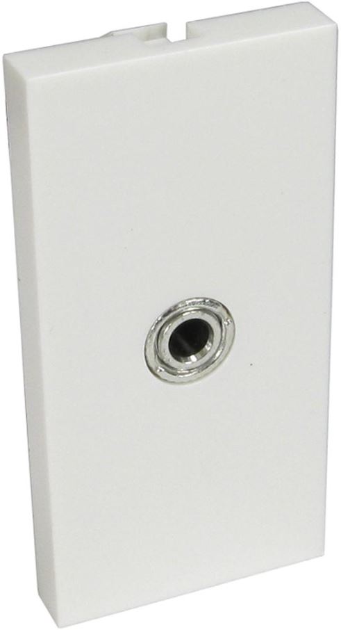 Pro Signal 3.5mm Stereo Female to Female Euromod Module, 50x25mm