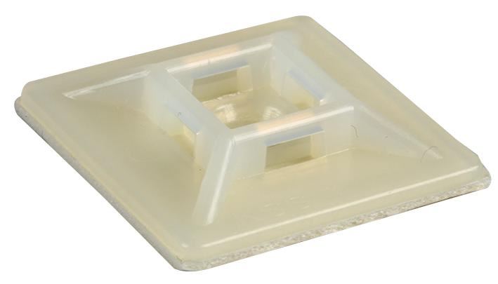 CONCORDIA TECHNOLOGIES Base para Bridas de Nylon, 28x28mm, Paquete de 100