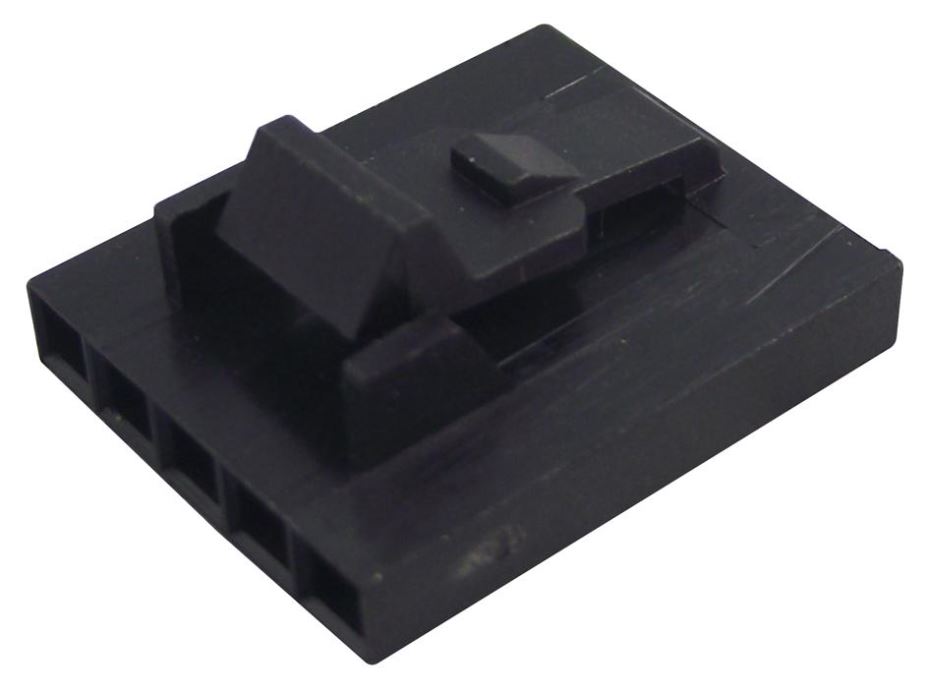 TE Connectivity AMP MTE 5-Way Receptacle Housing, 2.54mm Pitch