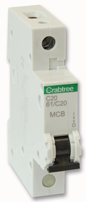 CRABTREE Starbreaker SP Tipo C 20A MCB, 230V