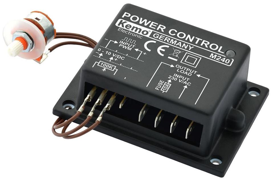 KEMO ELECTRONIC 230V 10A Multifunction Power Controller