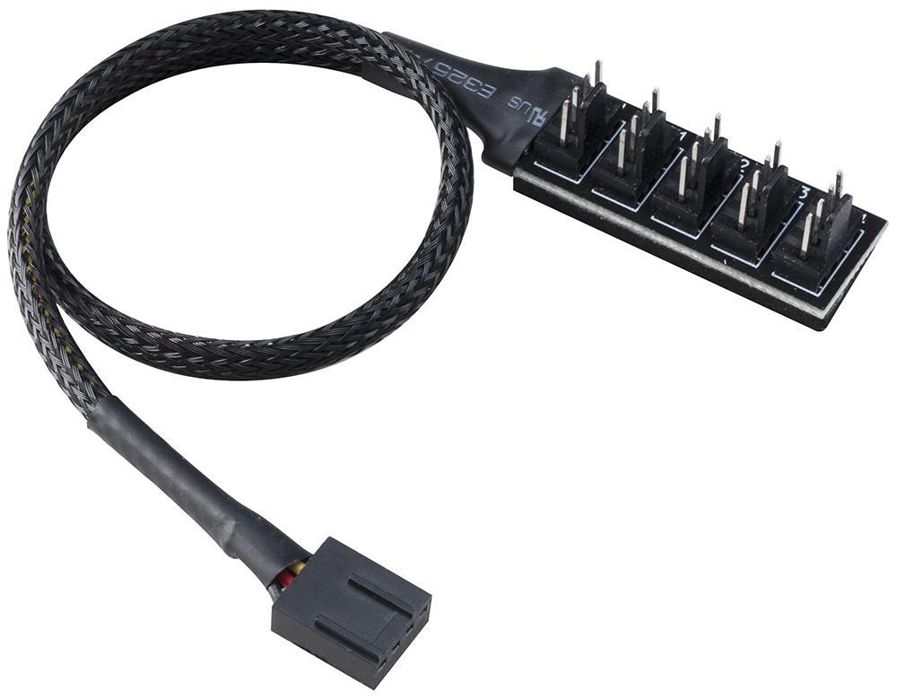 AKASA Flexa FP5H 5路PWM風扇分線器