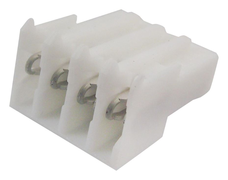 AMP TE Connectivity - Sócmhainn IDC 4-Bhealach, 24AWG, Tineáilte