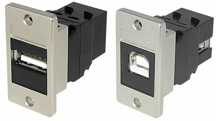 TUK - Ceangalán CUM Sacramento USB 2.0 A go B Baineann le Feistiú Painéil