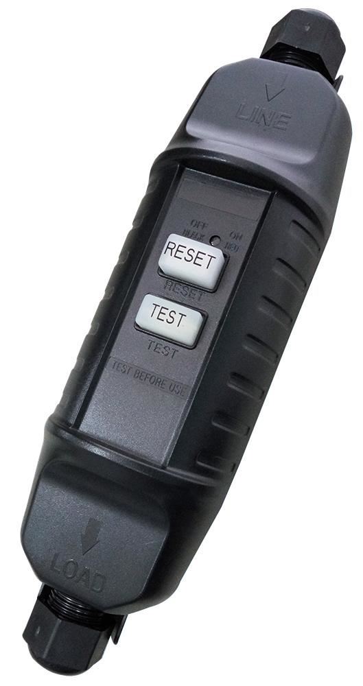 PRO ELEC 13A Rewireable Inline RCD, IP66, 30mA Trip