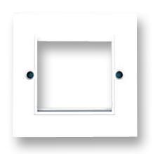 RPP Easy-Clip 1 Gang 2 Module Face Plate