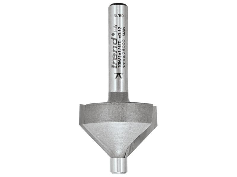 Trend 10H/1 TCT fréza na zkosení s vodícím trnem, 45°, 10mm x 14mm