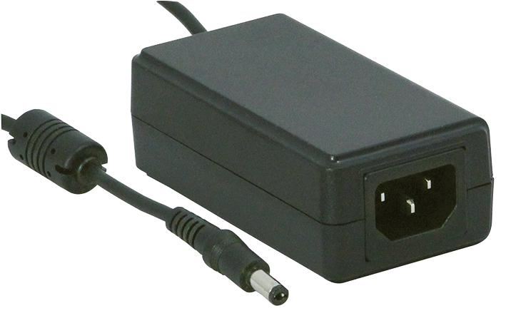 IDEAL POWER ספק כוח שולחני 5V 4A 20W, IEC C14, חיבוק 2.1 מ״מ