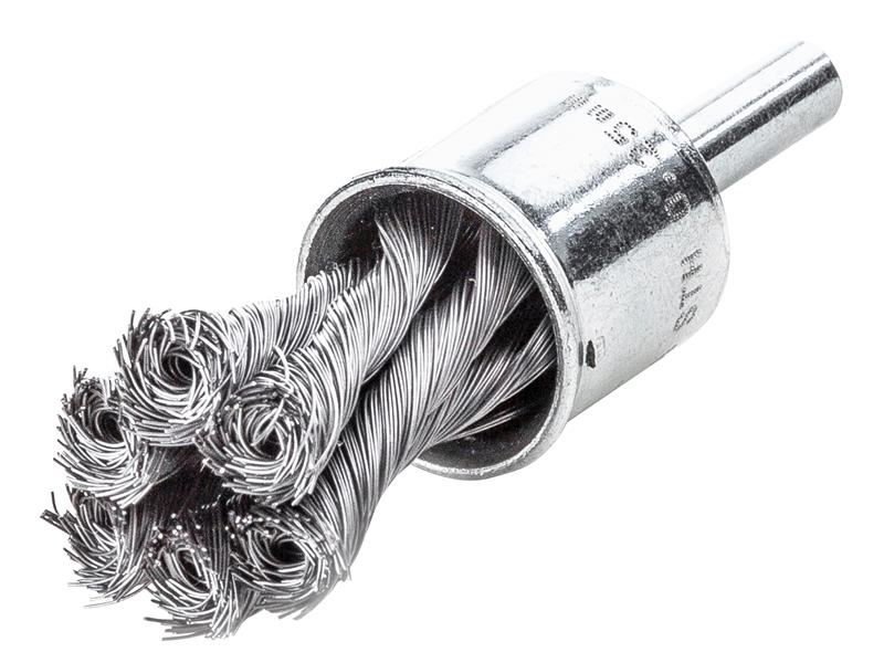 Lessmann 매듭 끝 브러쉬, 22mm, 0.35mm 강철 와이어