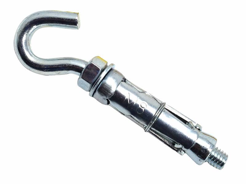 MASONMATE Hook Bolt Shield Anchor M8 (50 Pieces)
