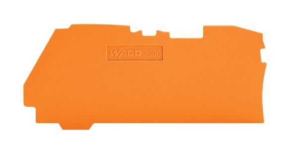 WAGO 1mm End & Intermediate Plate for Terminal Blocks