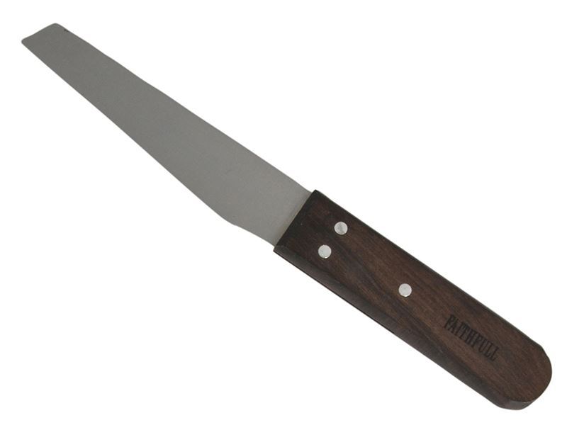 Faithfull - Pisau Kasut - Pemegang Kayu Keras 110mm (4.1/3in)