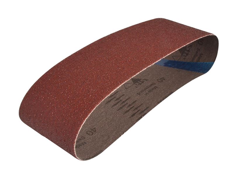 Faithfull Cloth Sanding Belt 533 x 75mm Coarse 60G (Pack of 3)