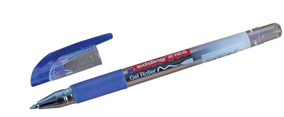 EDDING Crystaljelly Gel Rollerball Pero - Modrá