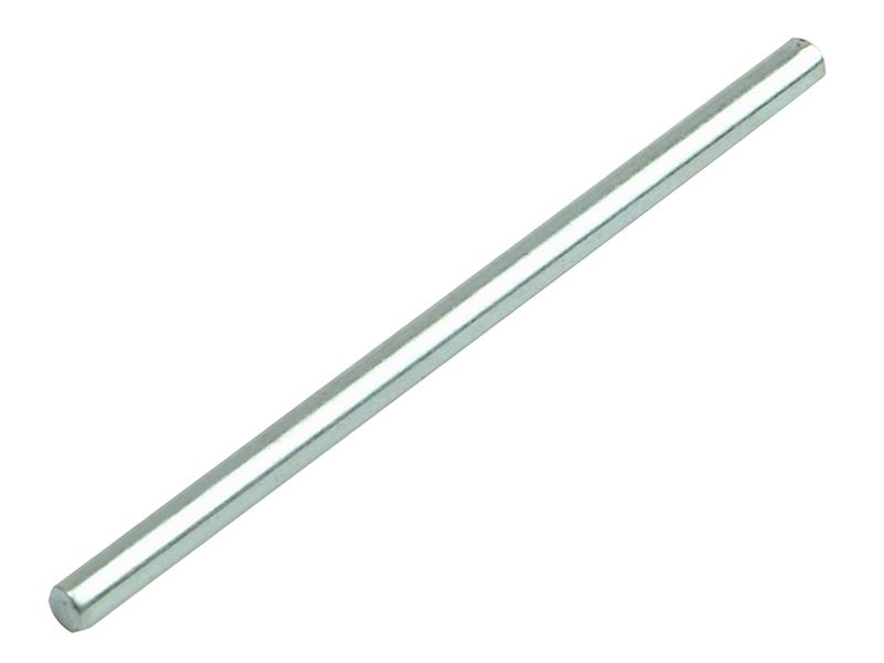 Barre Tommy Melco T32, acier plaqué brillant, 6,35 mm (1/4 po) x 75 mm (3 po)