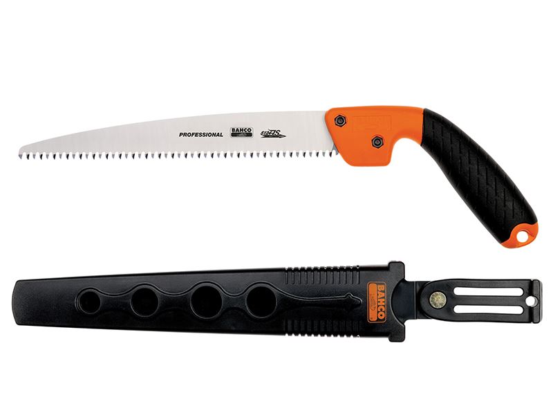 Bahco 5128-JS-H Professional Pruning Saw with Scabbard, 280mm Blade
