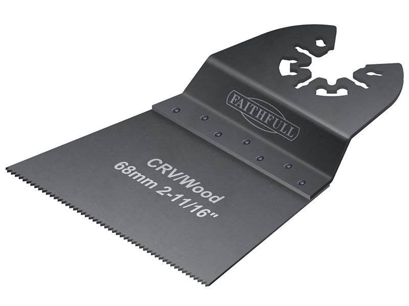 Faithfull Κόφτης από Ξύλο CrV για Πολλαπλές Χρήσεις, 68mm (Συσκευασία 5τεμ)
