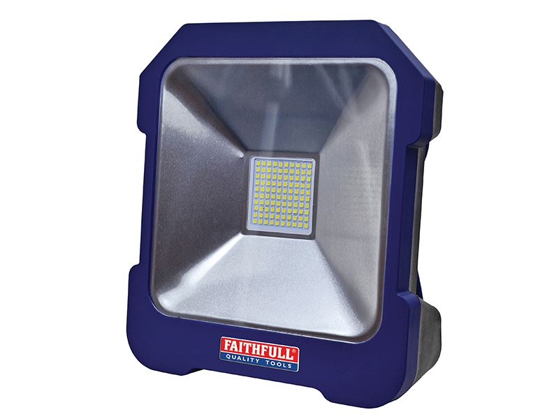 Faithfull Power Plus - SMD LED 工作燈附電源插座 20W 240V