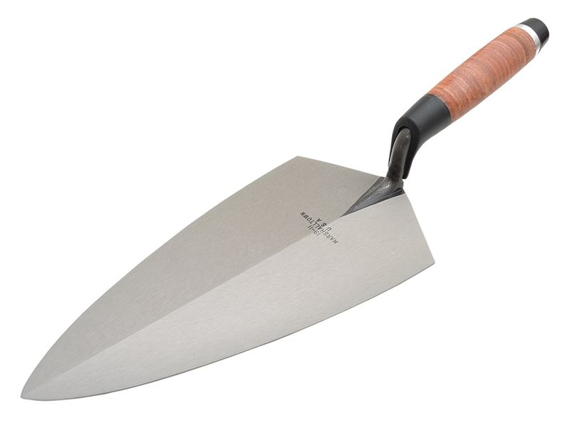 Marshalltown 19 Series 10″ (250 mm) Zednická lžíce Philadelphia s koženou rukoj