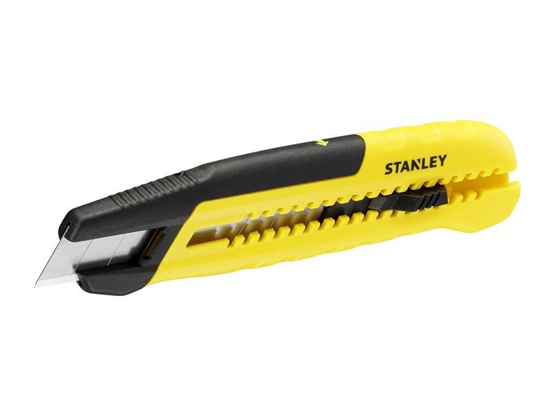 STANLEY Slide Snap-Off Knife with Blade Breaker, 18mm