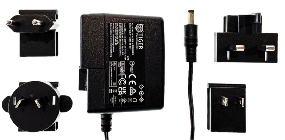 TIGER POWER SUPPLIES - 48V, 500mA 國際通用電源供應器 (Level VI)