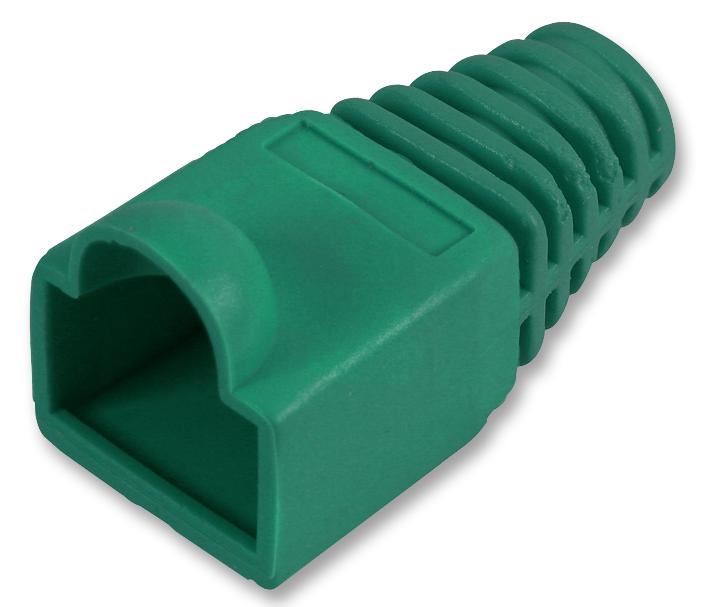 Pro Power Protezione Anti-Strappo per Connettori RJ45, 5mm, Verde, Confezione 1