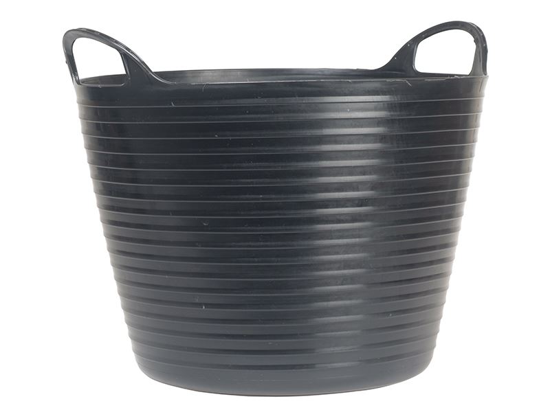 Faithfull Flex Tub 42 Liter - Zwaargewicht Zwart