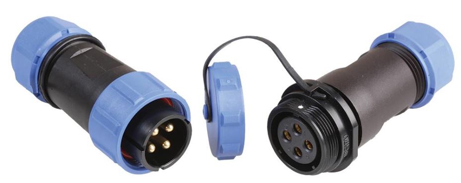 PRO ELEC - 4極螺紋電纜接線套件 (250V AC, 30A, 4.5-7mm)