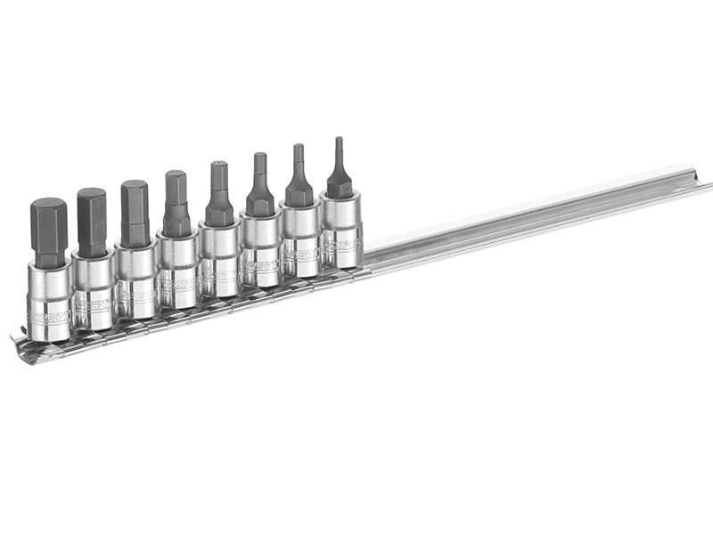 Expert 1/4 inch Drijvende Hex Bitsocket set, 8-delig