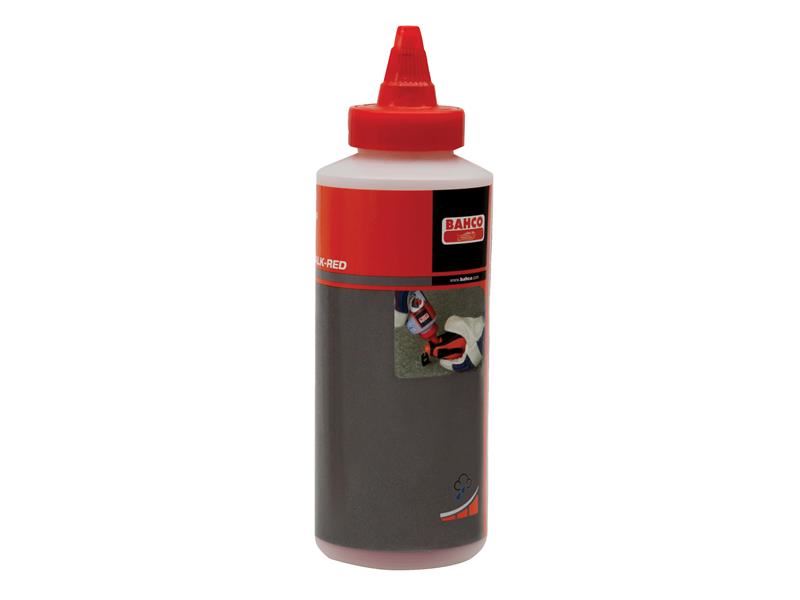 Bahco Marking Chalk Pour Bottle, Red, 227g