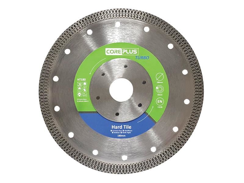 CorePlus HT180 Sceallóg Tuirbó Diamant Crua Taiglín, 180mm