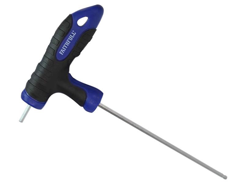 Faithfull T-Handle Bal-eind Inbussleutel 2,5mm