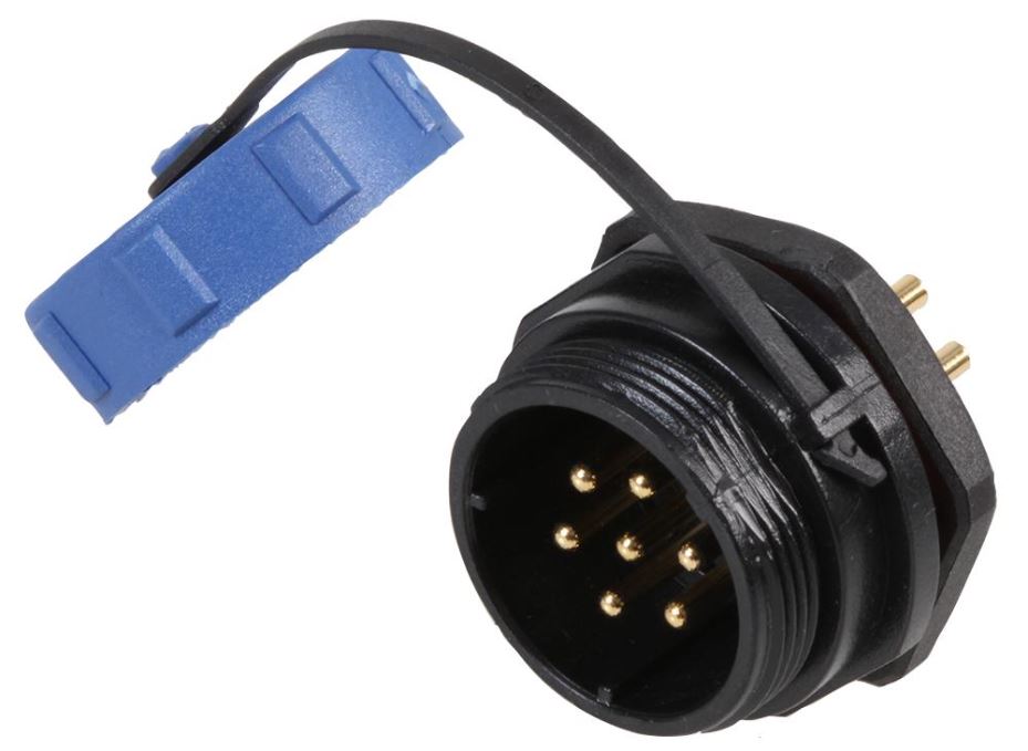 PRO ELEC SP211 Series - 7-Pole Panel Mount Σύνδεσμος, IP68