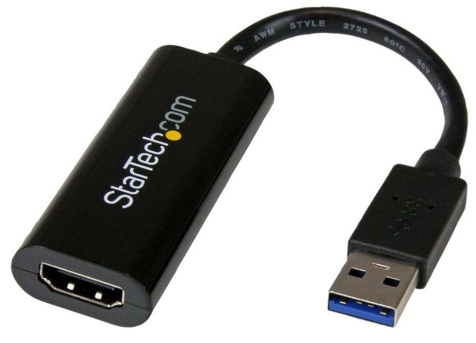 STARTECH - Penyesuai Video Luar USB 3.0 ke HDMI untuk Multi Monitor 1920x1200, 