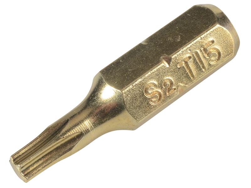 ForgeFix Bisturí Compatible Torx T15 x 25mm (Paquete de 10)