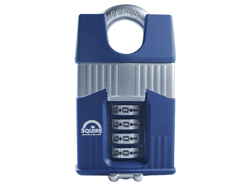 Cadenas haute sécurité Squire Warrior à combinaison fermée, 55mm