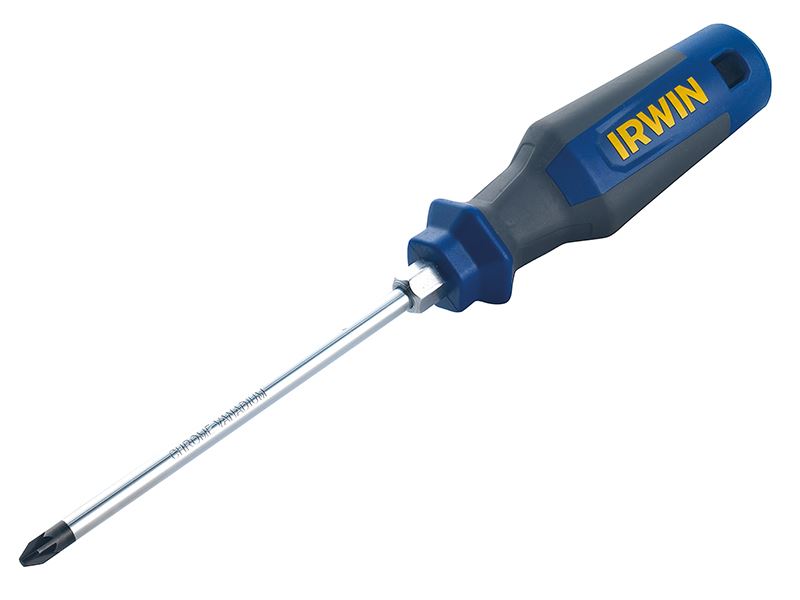 IRWIN® 專業舒適螺絲批 PZ2 十字頭 125毫米