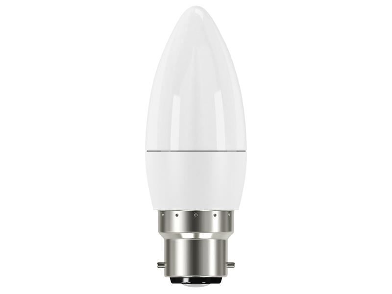 Lâmpada LED Energizer B22 Vela Opal, Branco Quente 250lm
