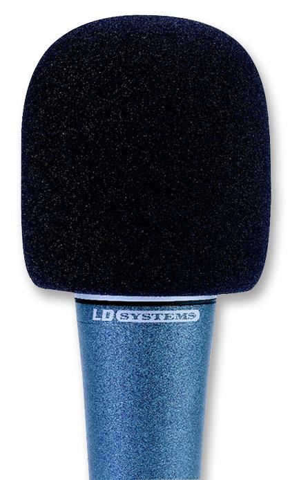 LD SYSTEMS Ασπίδες Μικροφώνου, Αφρώδες Υλικό, 40-50mm, Μαύρο