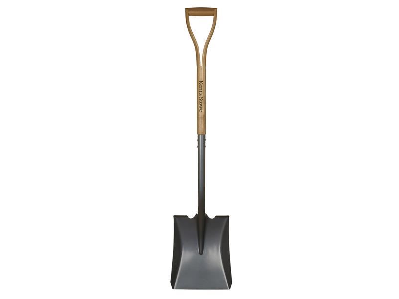 Kent & Stowe - Sekop Mulut Persegi Keluli Karbon, FSC®