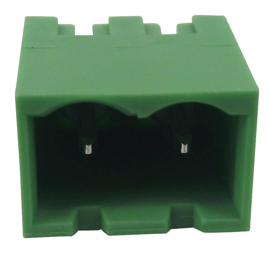 Phoenix Contact מחבר PCB אנכי, מרווח 5.08 מ״מ, 2 פינים